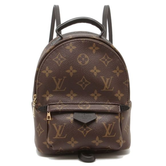 Louis Vuitton Backpack Monogram Brown Black - Picture 5 of 8